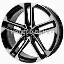 Replica Audi (AU6104) 8,5x19 5x112 ET35 DIA66,6 (black machined face)