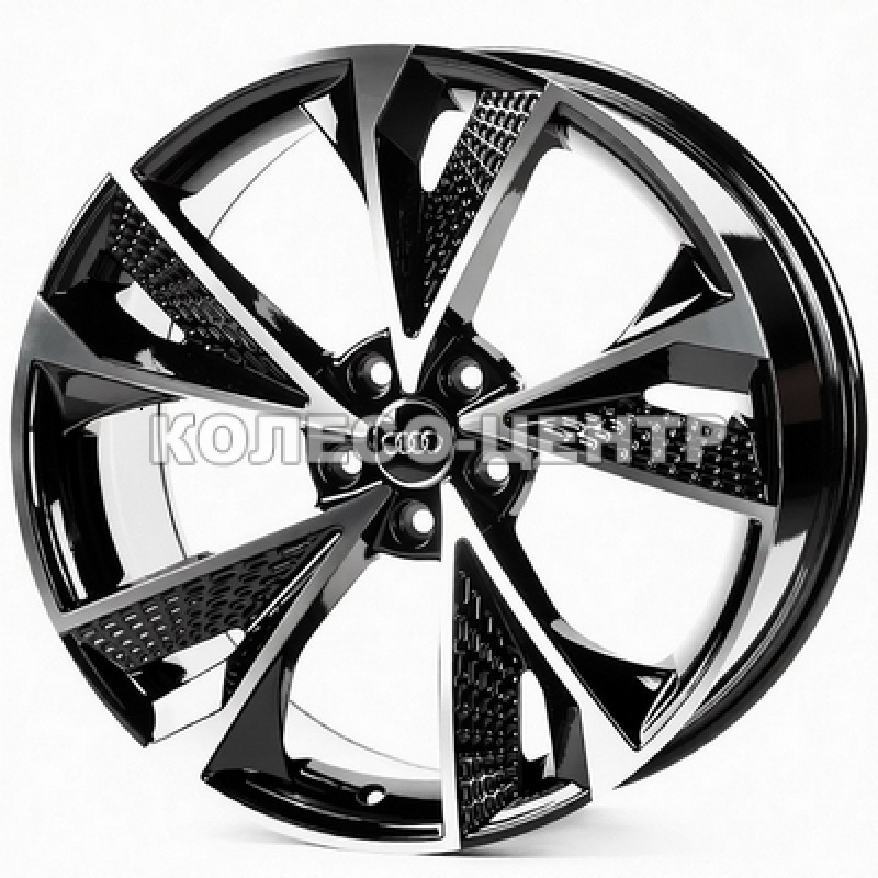 Replica Audi (AU6106) 9x20 5x112 ET35 DIA66,6 (black machined face) Колесо-Центр Запоріжжя