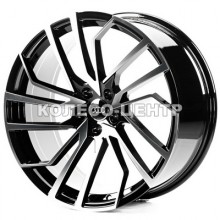 Replica Audi (AU6135) 8,5x19 5x112 ET42 DIA66,6 (black machined face)