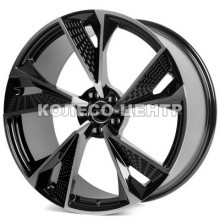Replica Audi (AU861) 7,5x17 5x112 ET35 DIA66,6 (black machined)