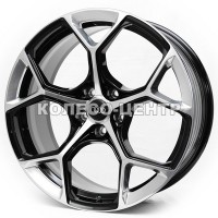 Replica Audi (FF117) 8x18 5x112 ET35 DIA66,6 (hyper black)