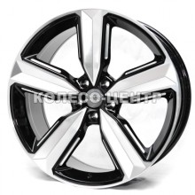 Replica Audi (R1093) 9x19 5x112 ET30 DIA66,6 (gloss black)