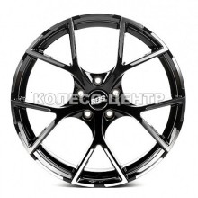 Replica BBS (FF-990) 7,5x17 5x100 ET42 DIA56,1 (gloss black machined face)