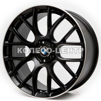Replica BMW (383) 8,5x19 5x112 ET35 DIA66,6 (satin black lip polished)