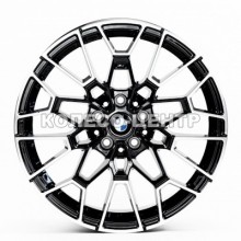 Replica BMW (7108) 8,5x20 5x120 ET37 DIA72,6 (satin black)