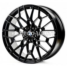 Replica BMW (B0022) 8x19 5x120 ET35 DIA72,6 (black machined face)