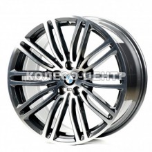 Replica BMW (B021-008) 8x19 5x112 ET30 DIA66,6 (gun metal machined face)