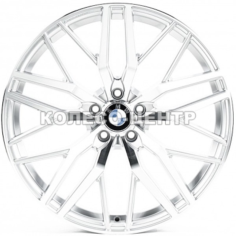 Replica BMW (B0210) 10x20 5x112 ET35 DIA72,6 (silver machined face) Колесо-Центр Запоріжжя