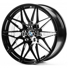 Replica BMW (B023) 7,5x17 5x112 ET35 DIA66,6 (black machined face)