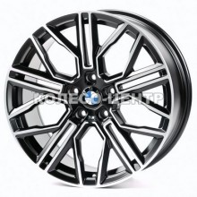 Replica BMW (B0312) 8,5x19 5x120 ET35 DIA72,6 (black machined face)