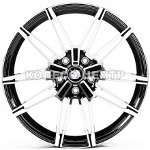 Replica BMW (B078) 8,5x19 5x120 ET35 DIA72,6 (gloss black machined face)