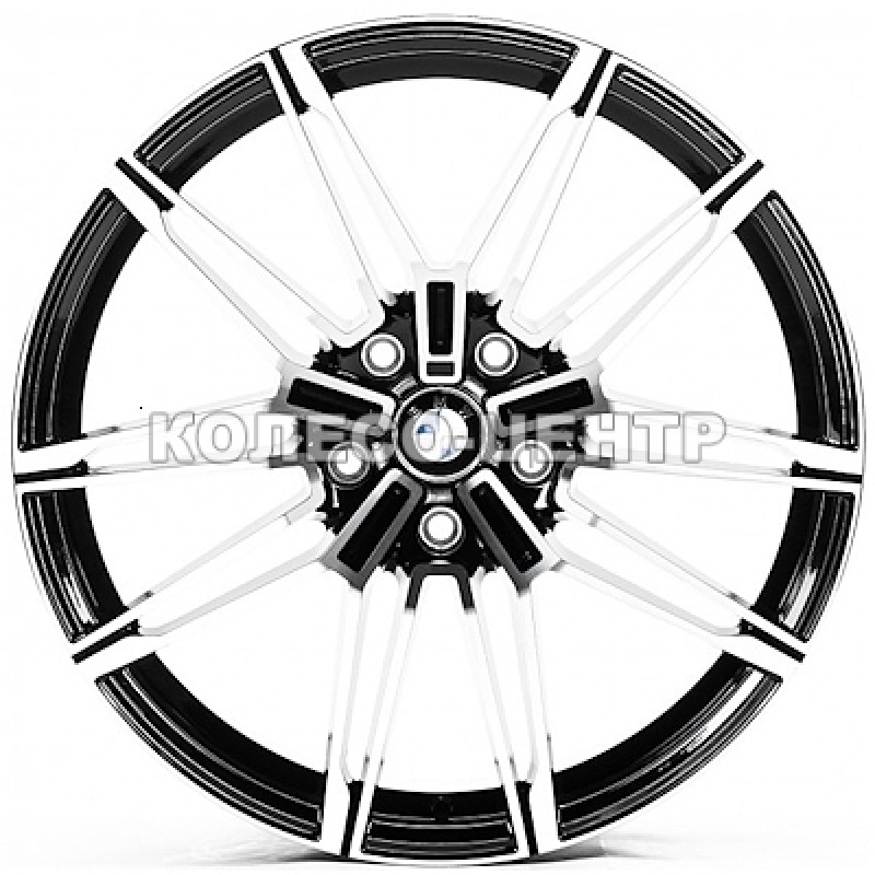 Replica BMW (B078) 8,5x19 5x120 ET35 DIA72,6 (gloss black machined face) Колесо-Центр Запоріжжя