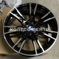 Replica BMW (B1356) 9,5x19 5x120 ET35 DIA72,6 (black machined face)