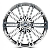 Replica BMW (B155) 9x19 5x112 ET44 DIA66,6 (grey machined face)