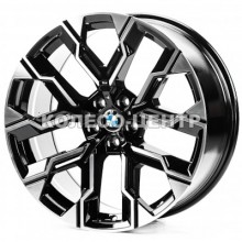 Replica BMW (B20034) 10,5x20 5x112 ET44 DIA66,6 (gloss black machined face)