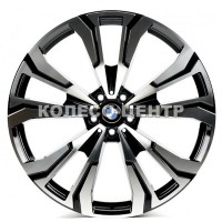 Replica BMW (B2901) 9,5x20 5x112 ET35 DIA66,6 (black machined face)