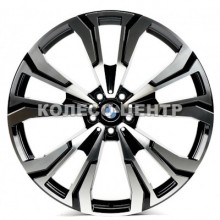 Replica BMW (B2901) 10,5x20 5x112 ET40 DIA66,6 (black machined face)