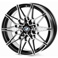 Replica BMW (B293) 8x18 5x120 ET34 DIA72,6 (satin black machined face)
