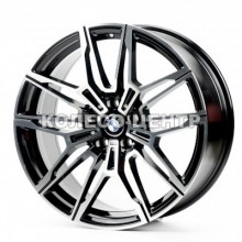 Replica BMW (B3079) 8x19 5x120 ET25 DIA (black machined face)
