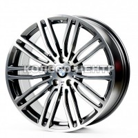 Replica BMW (B3155) 9x19 5x112 ET44 DIA66,6 (grey machined face)