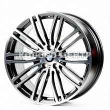 Replica BMW (B3155) 8x19 5x112 ET30 DIA66,6 (grey machined face)