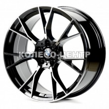 Replica BMW (B3217) 8,5x18 5x112 ET30 DIA66,6 (black machined face)