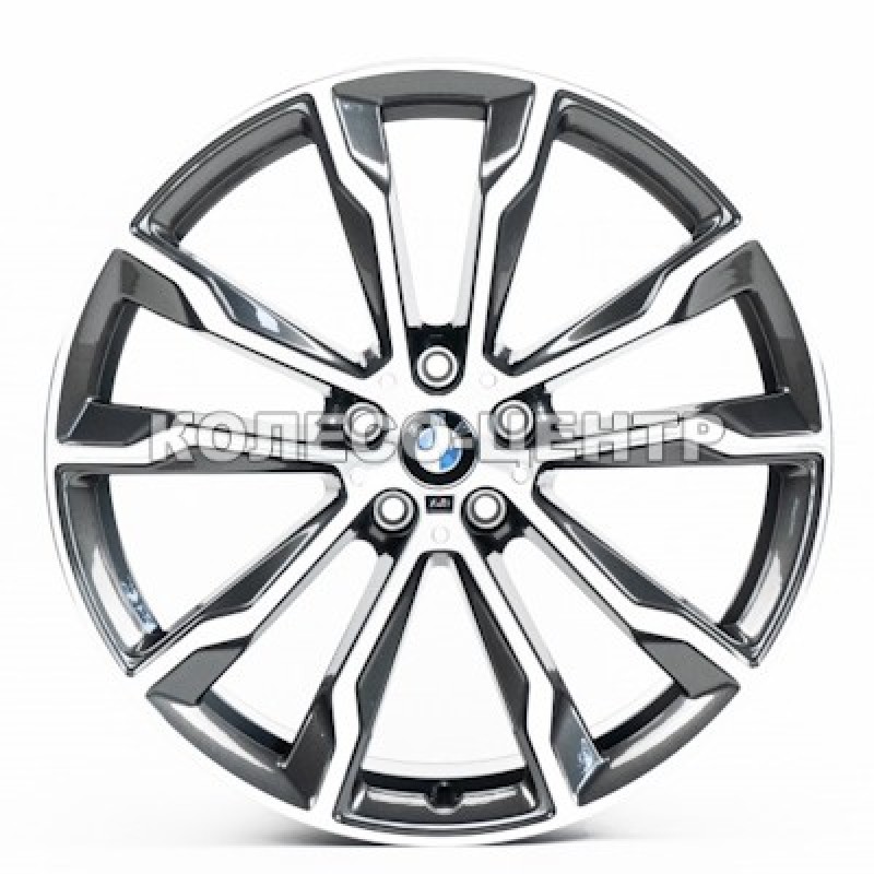 Replica BMW (B3263) 9,5x20 5x112 ET43 DIA66,6 (gun metal machined face) Колесо-Центр Запоріжжя