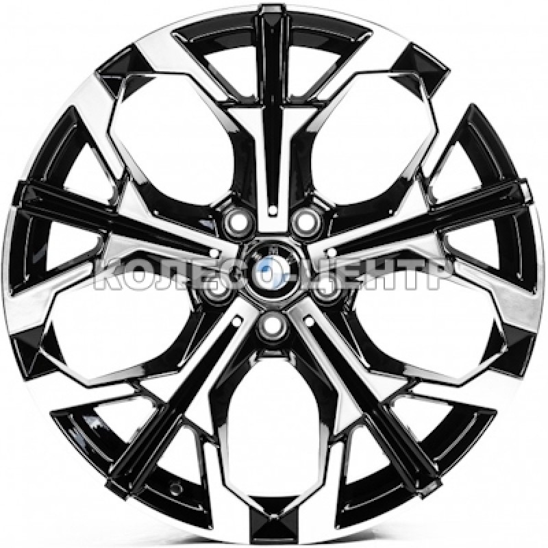 Replica BMW (B3457) 8x19 5x112 ET27 DIA66,6 (black machined face) Колесо-Центр Запоріжжя