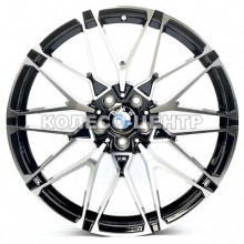 Replica BMW (B507) 11x21 5x112 ET40 DIA66,6 (black machined face) Колесо-Центр Запорожье