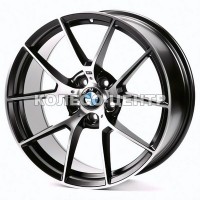 Replica BMW (B5342) 8x18 5x120 ET30 DIA72,6 (gloss black machined face)