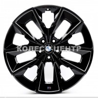 Replica BMW (B538) 10x20 5x112 ET41 DIA66,6 (black milling line)