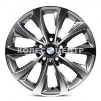 Replica BMW (B5525) 8x18 5x120 ET30 DIA72,6 (gloss graphite machined face)