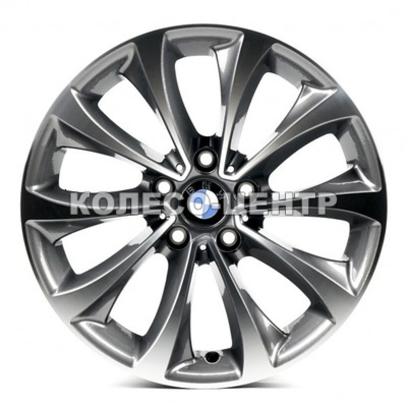 Replica BMW (B5525) 8x18 5x120 ET30 DIA72,6 (gloss graphite machined face) Колесо-Центр Запоріжжя