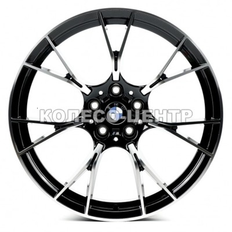 Replica BMW (B753) 8,5x19 5x120 ET35 DIA72,6 (black polished) Колесо-Центр Запоріжжя