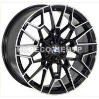 Replica BMW (BM251) 8,5x20 5x112 ET26 DIA66,6 (black machined face)
