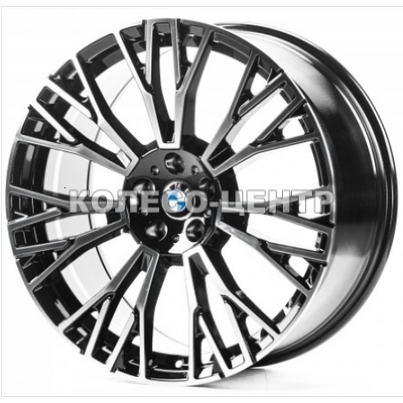 Replica BMW (BM269) 10,5x22 5x112 ET42 DIA66,6 (black machined face) Колесо-Центр Запоріжжя