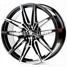 Replica BMW (BM3079) 8x19 5x112 ET25 DIA66,6 (gloss black machined face)