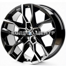 Replica BMW (BM3151) 10,5x22 5x112 ET43 DIA66,6 (gloss black machined face)