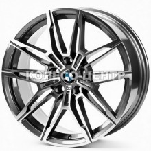 Replica BMW (BM7106) 9x19 5x112 ET40 DIA66,6 (gun metal machined face)