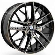 Replica BMW (BM7115) 8x19 5x120 ET45 DIA72,6 (black machined face)
