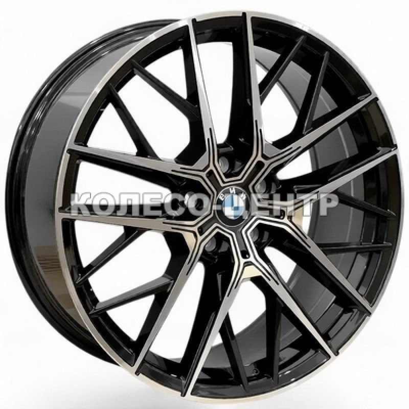 Replica BMW (BM7115) 8x19 5x120 ET45 DIA72,6 (black machined face) Колесо-Центр Запоріжжя