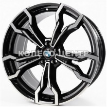 Replica BMW (BM7116) 9,5x20 5x120 ET45 DIA72,6 (black machined face)