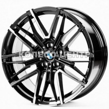 Replica BMW (BM7120) 9,5x20 5x120 ET42 DIA72,6 (black machined face)