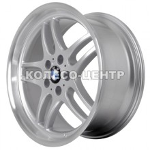 Replica BMW (BM734) 9,5x18 5x120 ET25 DIA74,1 (silver machined lip)