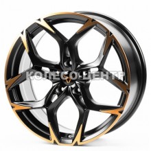 Replica Cupra (CUP275) 8,5x19 5x112 ET38 DIA57,1 (black machined spokes)