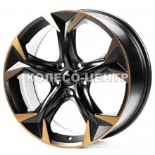 Replica Cupra (CUP361) 8x18 5x112 ET45 DIA57,1 (black machined spokes)