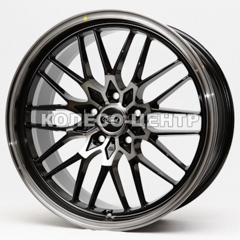 Replica Ford (FF-P03) 8,5x18 5x108 ET38 DIA63,4 (black dark machined face) Колесо-Центр Запоріжжя