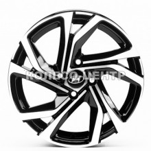 Replica Hyundai (HND1645) 6,5x15 4x100 ET38 DIA54,1 (gloss black machined face)