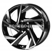 Replica Hyundai (HND17713) 7x17 5x114,3 ET49 DIA67,1 (gloss black machined face)