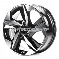 Replica Hyundai (HND3331) 7x17 5x114,3 ET49 DIA67,1 (gun metal machined face)